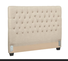 Coaster Chloe Upholstered King Panel Headboard Oatmeal