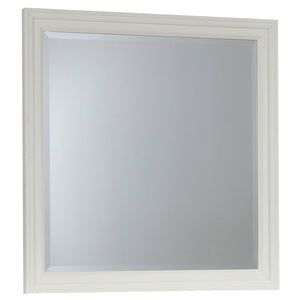 Coaster Sandy Beach Dresser Mirror Cream White