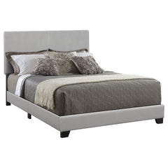Coaster Dorian Upholstered Full Panel Bed Grey