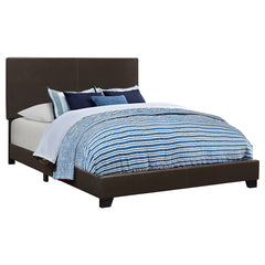 Coaster Dorian Upholstered Full Panel Bed Brown