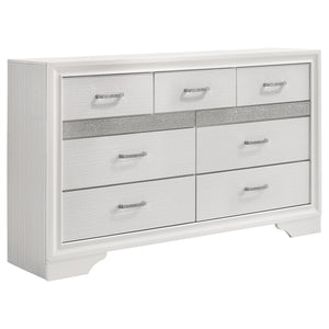 Coaster Miranda 7-Drawer Dresser White
