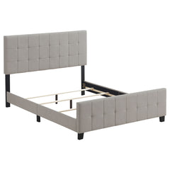 Coaster Fairfield Upholstered Queen Panel Bed Beige