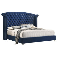 Coaster Melody 4-Piece California King Bedroom Set Pacific Blue