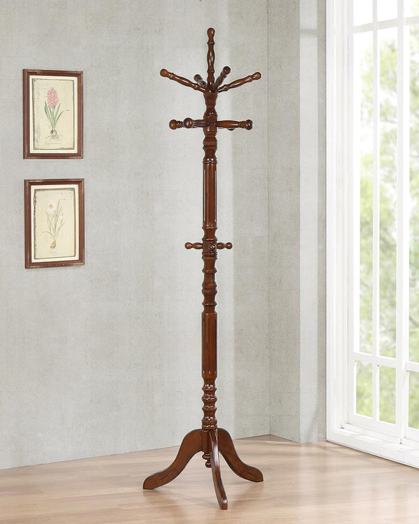 Coaster Coat Rack Golden Brown