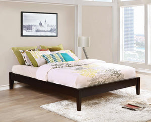 Coaster Hounslow Queen Platform Bed Cappuccino Bed Frame