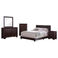 Coaster Dorian 5-Piece Twin Bedroom Set Dark Cocoa