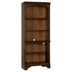 Coaster Hartshill 78 Inch 5-Shelf Bookcase Burnished Oak