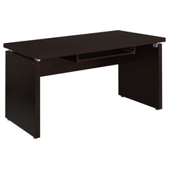 Coaster Skylar L-Shape Desk with Mobile File Cabinet Cappuccino