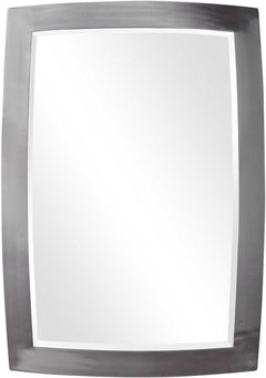 Uttermost Haskill Brushed Nickel Mirror
