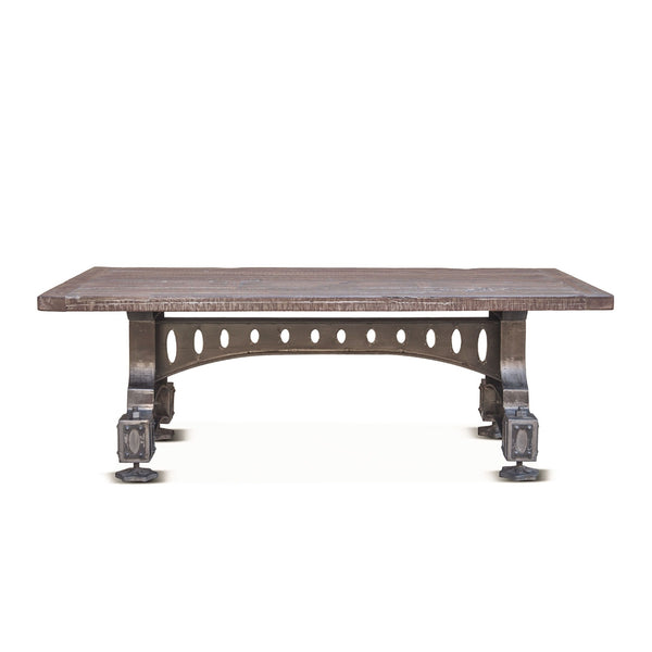 Home Trends Design Old Mill 53-Inch Cast Iron Coffee Table