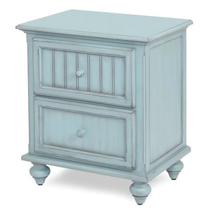 Seawinds Monaco 2-Drawer Nightstand Bleu Finish