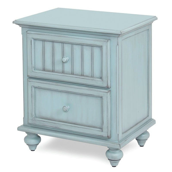 Seawinds Monaco 2-Drawer Nightstand Bleu Finish