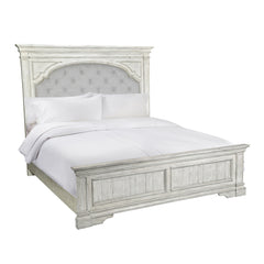 Steve Silver Hyland Park Complete King Bedroom Set In Cathedral White