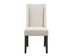 Steve Silver Napa Beige Upholstered Side Chair In Dusky Cedar