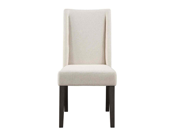 Steve Silver Napa Beige Upholstered Side Chair In Dusky Cedar