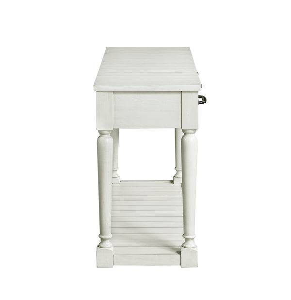 Steve Silver Hemingway Sofa Table In Alabaster