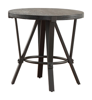 Steve Silver Portland Neutral Gray Side Table