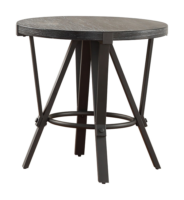 Steve Silver Portland Neutral Gray Side Table