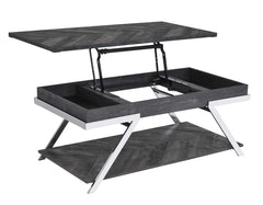 Steve Silver Roma Shadow Grey Sofa Table