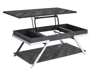 Steve Silver Roma Shadow Grey Sofa Table