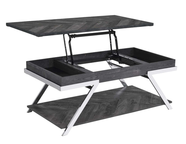 Steve Silver Roma Shadow Grey Sofa Table