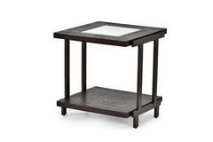 Steve Silver Terrell Smokey Brown End Table