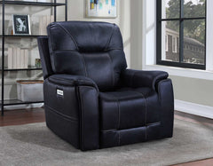 Steve Silver Lexington Power Media Recliner Ocean Blue