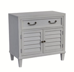 American Woodcrafters Dunescape 2 Door Nightstand Painted White