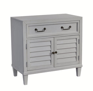American Woodcrafters Dunescape 2 Door Nightstand Painted White