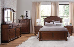 American Woodcrafters Sedona Queen Panel Headboard Cinnamon Cherry