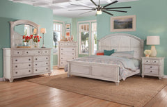 American Woodcrafters Sedona Chest Cobblestone White