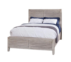 American Woodcrafters Aurora Queen Panel Headboard Whitewash