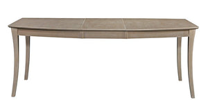 John Thomas Cosmopolitan Salerno Butterfly Extension Table in Taupe Gray