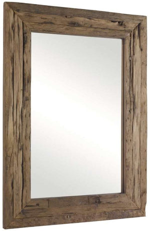 Uttermost Rennick Brown Rustic Mirror