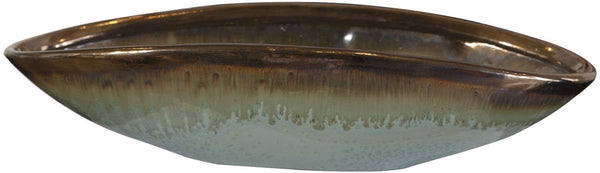 Uttermost Iroquois Green Glaze Bowl