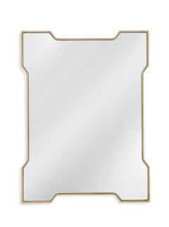 Bassett Mirror Modern Gold Trident Wall Mirror