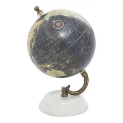 UMA Home Decor Black Marble Globe