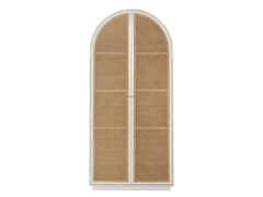 Universal Nomad Golden Hour Glacier/Light Brown Armoire Cabinet