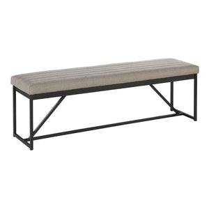 Intercon Eden Dune Rustic Backless Dining Bench