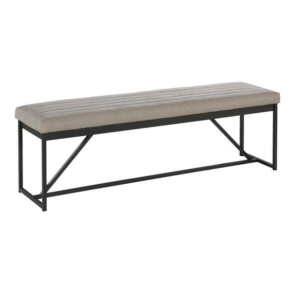 Intercon Eden Dune Rustic Backless Dining Bench