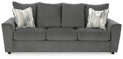 Stairatt Fabric Stationary Sofa Gravel