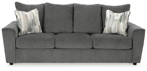Stairatt Fabric Stationary Sofa Gravel