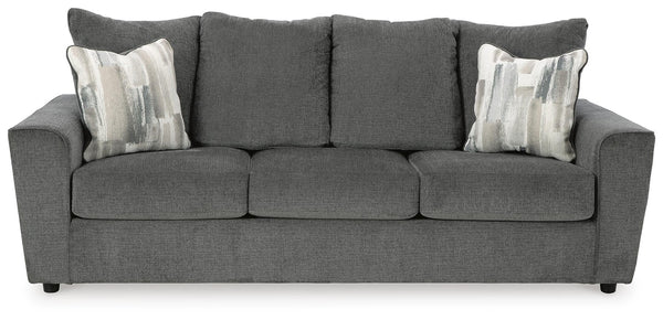 Stairatt Fabric Stationary Sofa Gravel