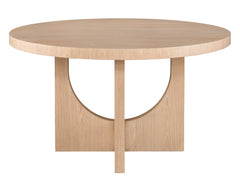 Universal Nomad Callon White Oak Round Dining Table
