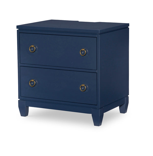 Legacy Classic Night Stand Blue Finish Summerland Inkwell