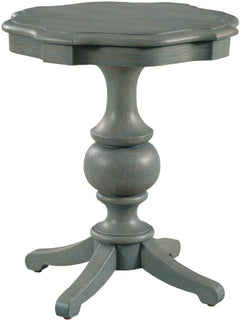 Kincaid Acquisitions Haisley Gray Round Accent Table