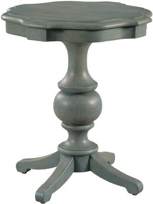 Kincaid Acquisitions Haisley Gray Round Accent Table