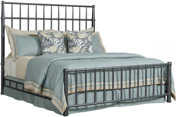 Kincaid Acquisitions Sylvan Black Queen Metal Bed