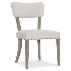 Bernhardt Albion Pewter Dining Side Chair