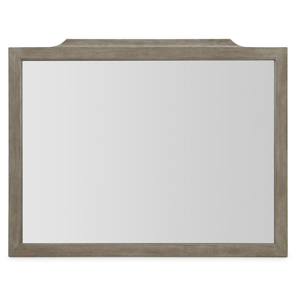 Bernhardt Albion Pewter Landscape Mirror